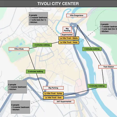Le - Suites, Center! * Tivoli